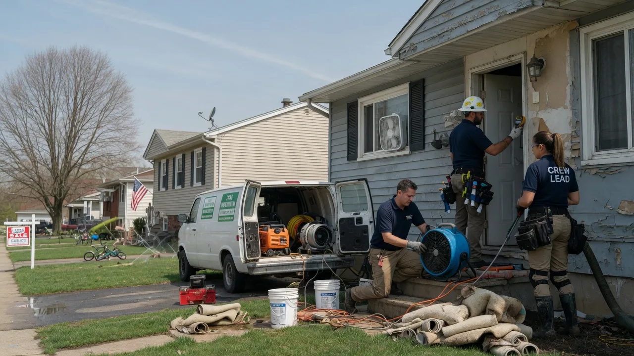 Flood Cleanup in Bonnyman, KY near me